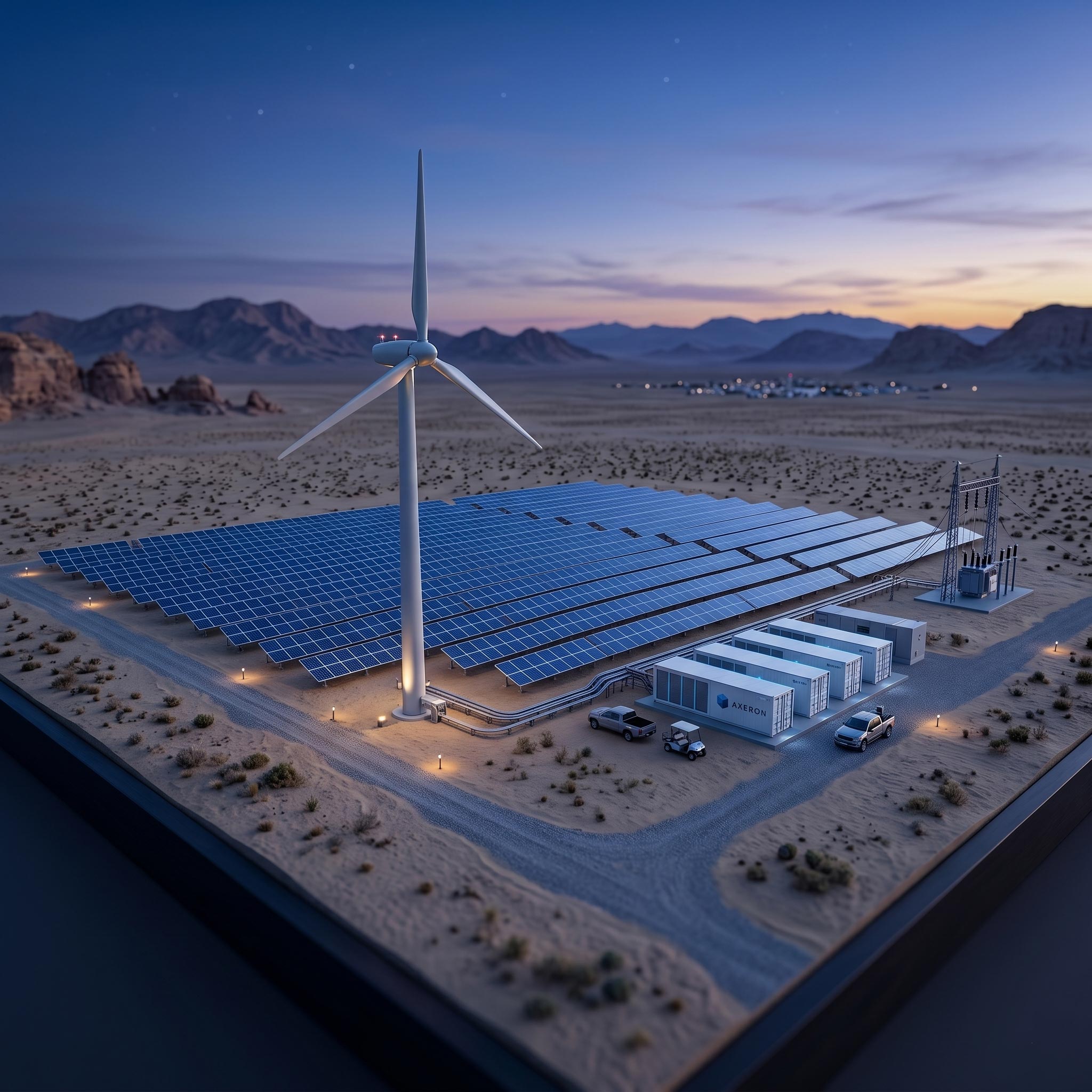 Hybrid Systems — solar, wind and BESS